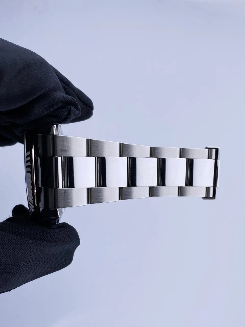 fluted Rolex Datejust Blue Dial Steel - Hình 8