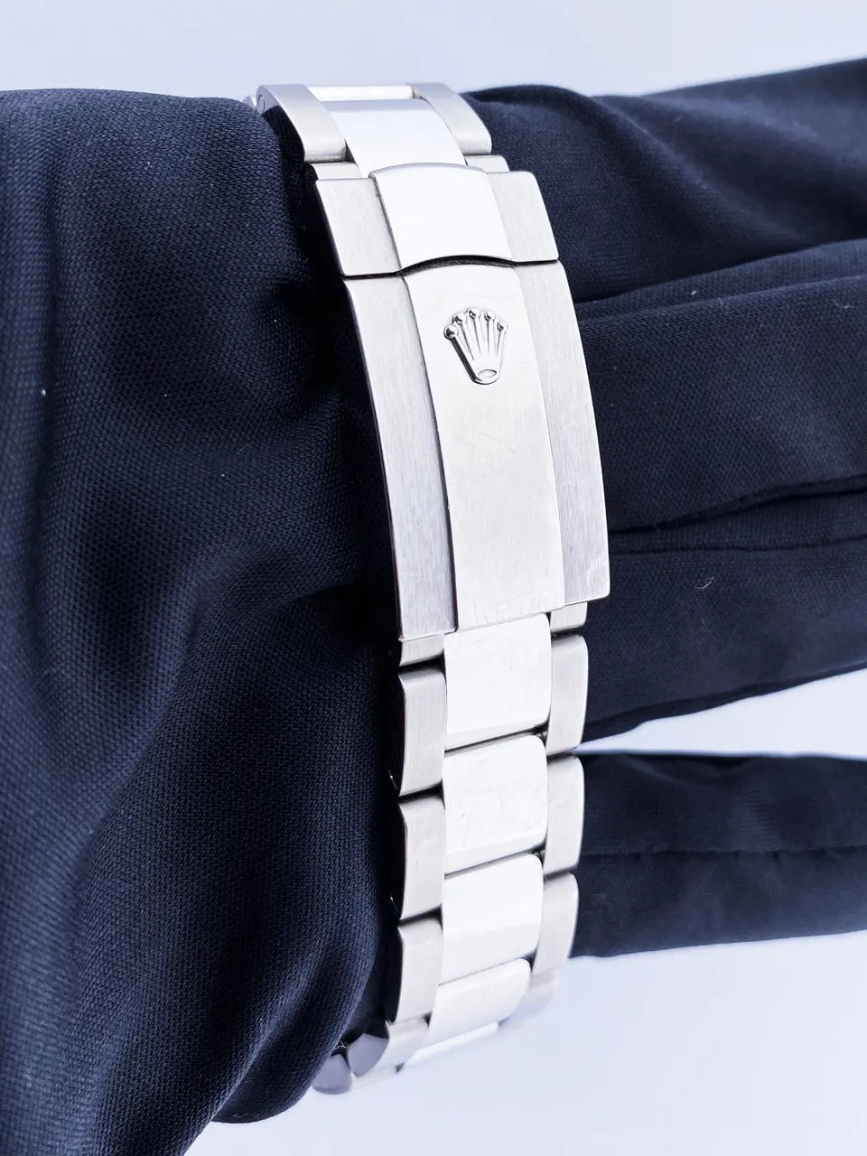 fluted Rolex Datejust Blue Dial Steel - Hình 6