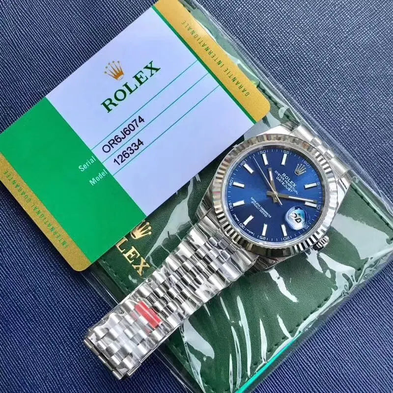 Rolex Datejust 41 Blue Dial – Oystersteel Jubilee Bracelet