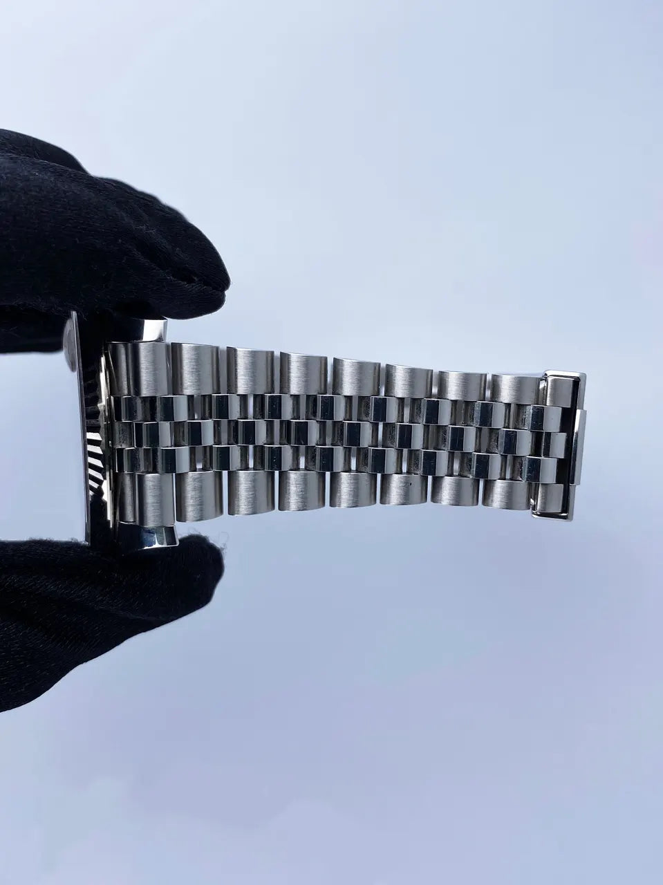 roman Rolex Datejust Slate Green - Hình 6