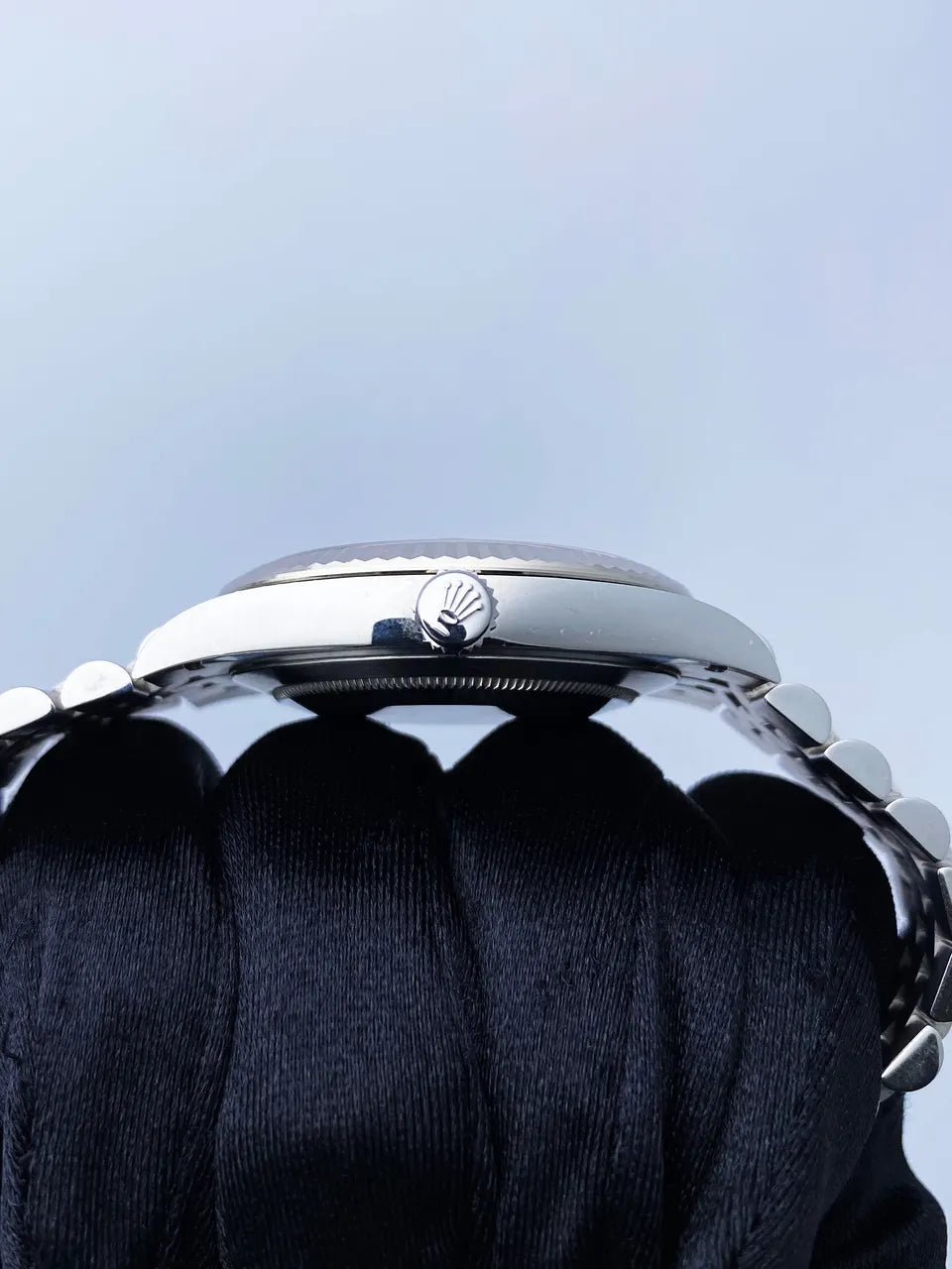 roman Rolex Datejust Slate Green - Hình 2
