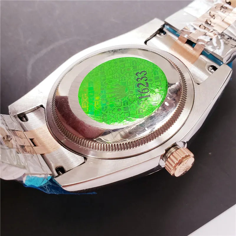 datejust Rolex Champagne Diamond Dial - Hình 5