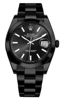 Black Rolex Datejust Oyster Perpetual