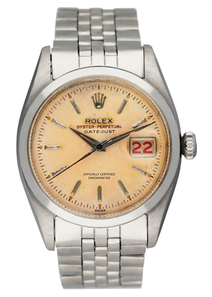 vintage Rolex Datejust Cream Dial