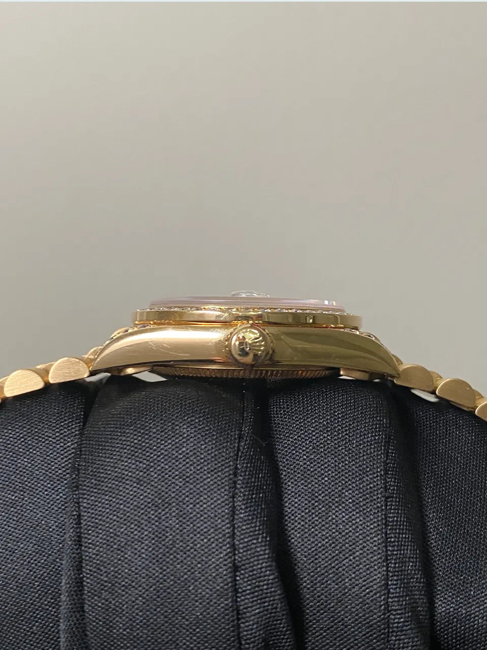 Rolex Gold Marble Diamond - Hình 4