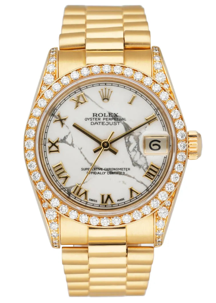 Rolex Gold Marble Diamond