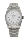 stainless steel Rolex Datejust White Dial