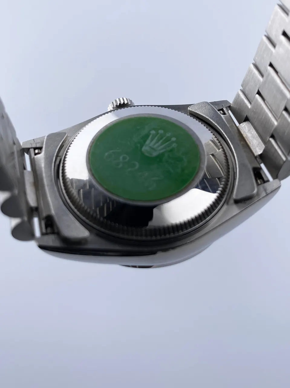 Rolex Silver Tapestry Diamond Dial - Hình 8