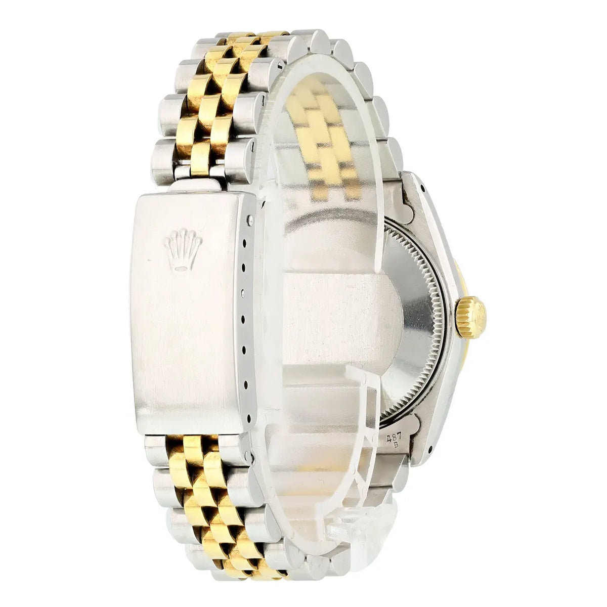 datejust Rolex Two-Tone White Roman - Hình 5