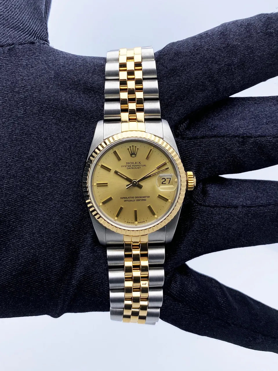 Rolex Two-Tone Champagne Jubilee - Hình 2