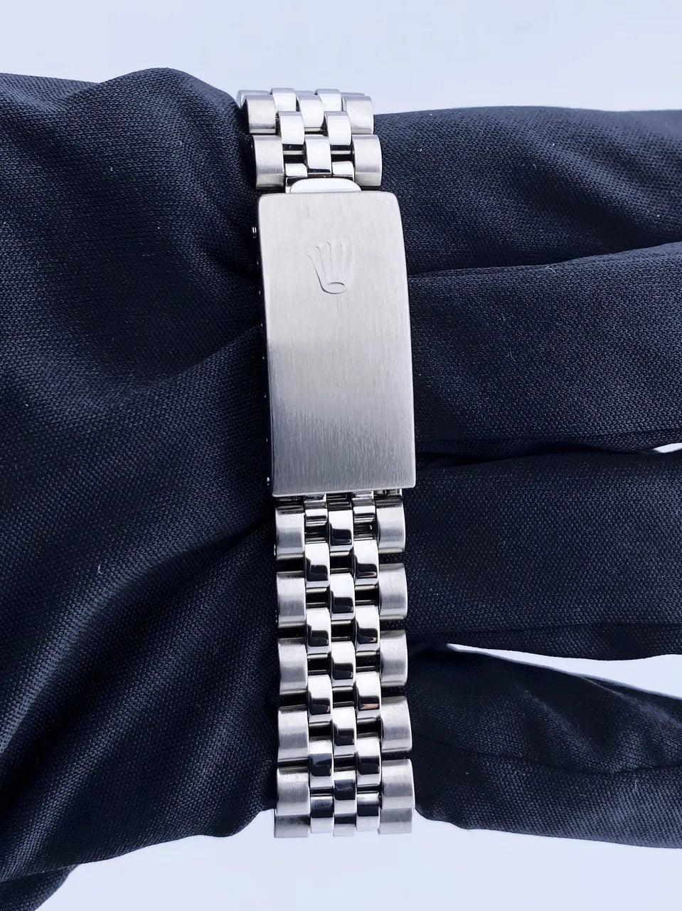 jubilee Rolex Datejust Black Dial Steel - Hình 6