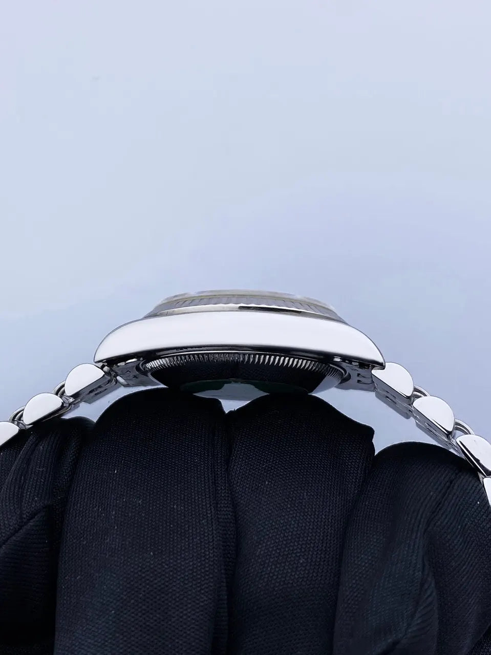 jubilee Rolex Datejust Black Dial Steel - Hình 5