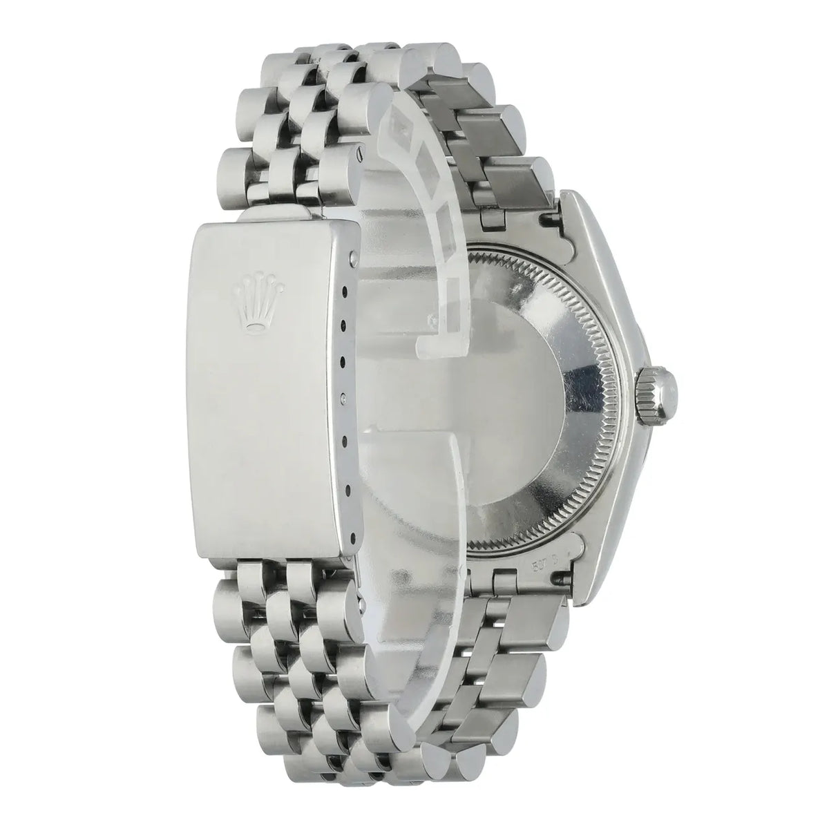 fluted bezel Rolex Datejust Blue Dial Steel - Hình 5