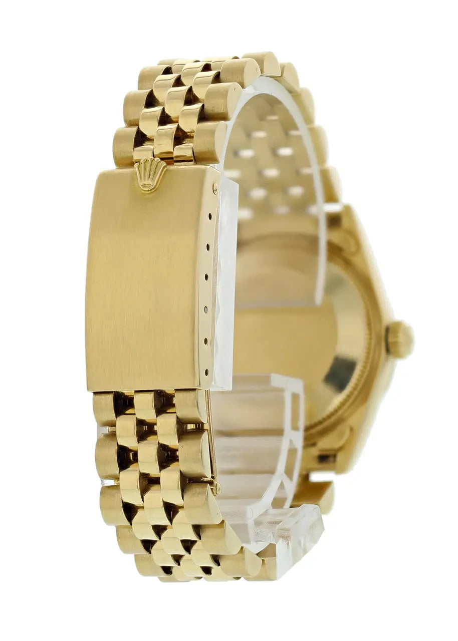 Rolex Gold Black Dial Oyster - Hình 2
