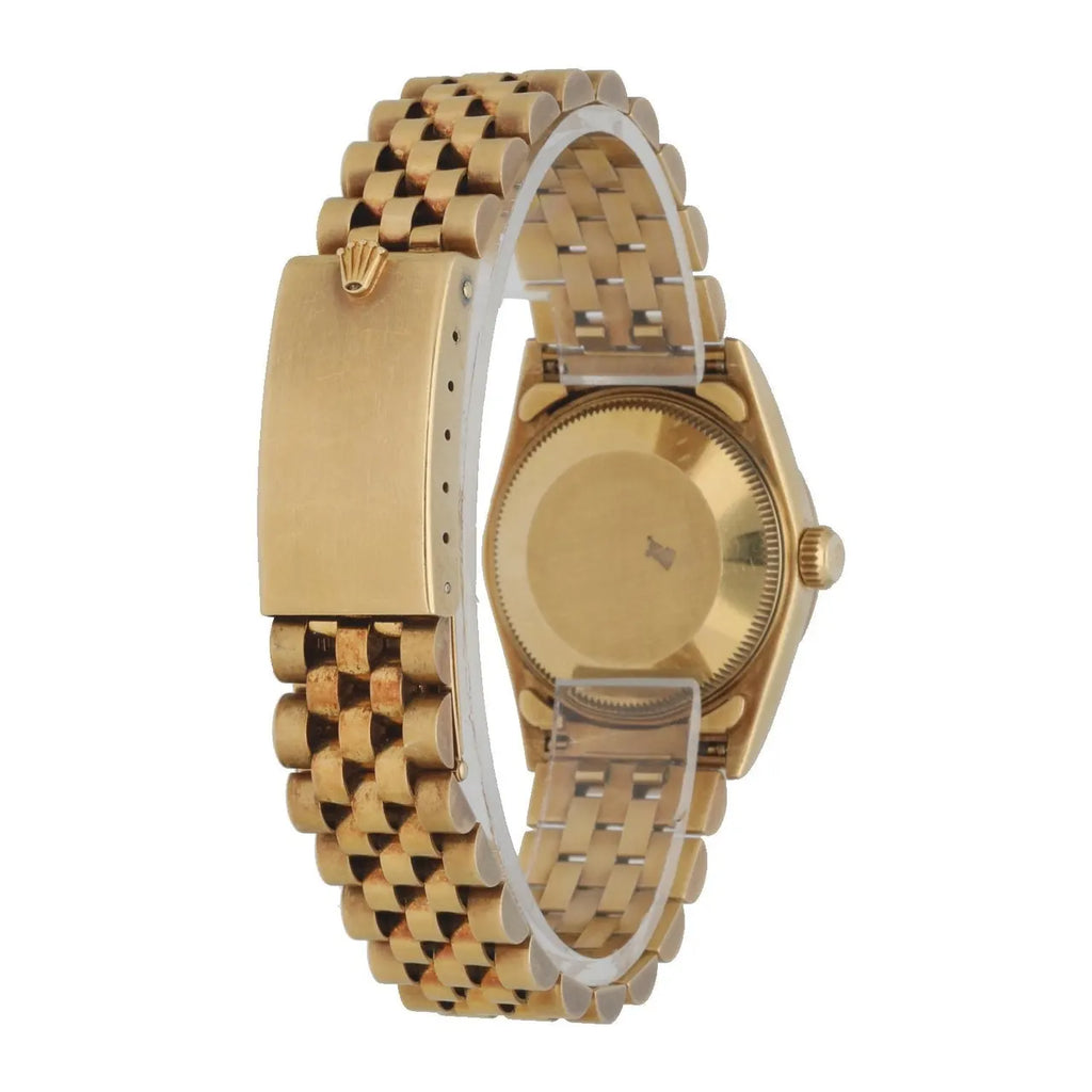 datejust Rolex Gold Champagne Diamond Ladies - Hình 3