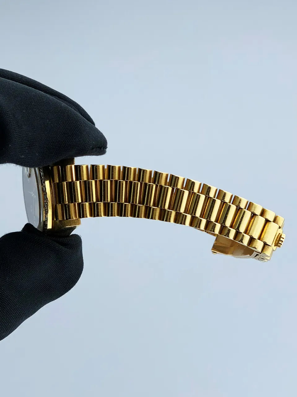 Rolex Gold Diamond Bezel Champagne Dial - Hình 7