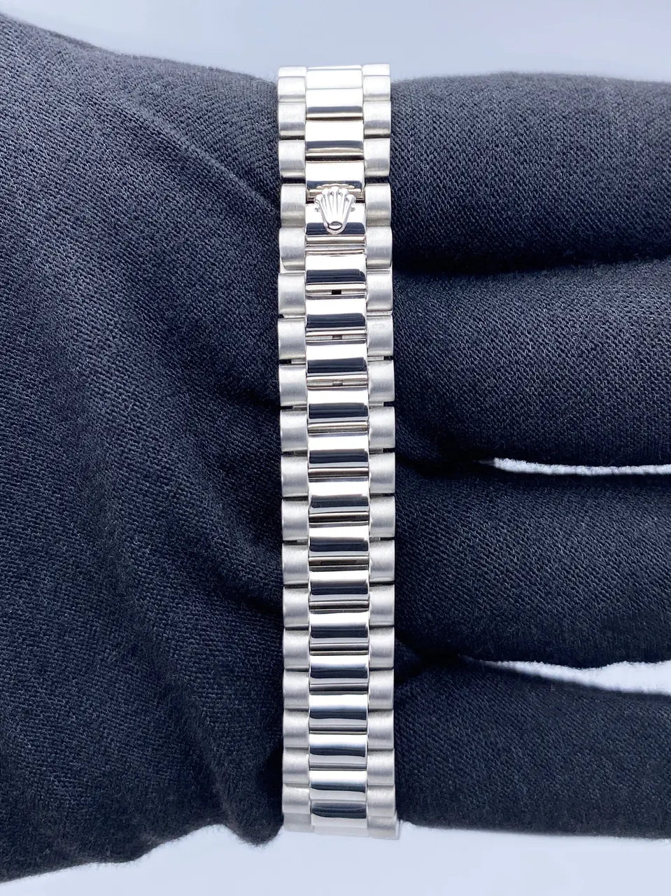 oyster Rolex Datejust Silver Diamond - Hình 7