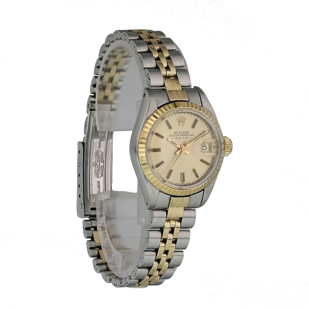 oyster Rolex Two-Tone Champagne Dial - Hình 4