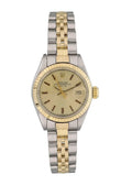 oyster Rolex Two-Tone Champagne Dial