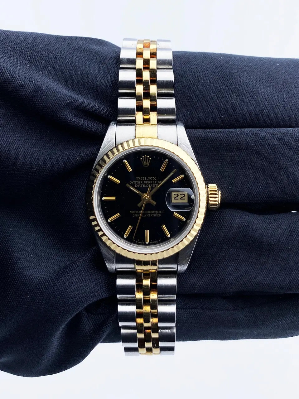 Rolex Datejust Two-Tone Black Dial - Hình 2