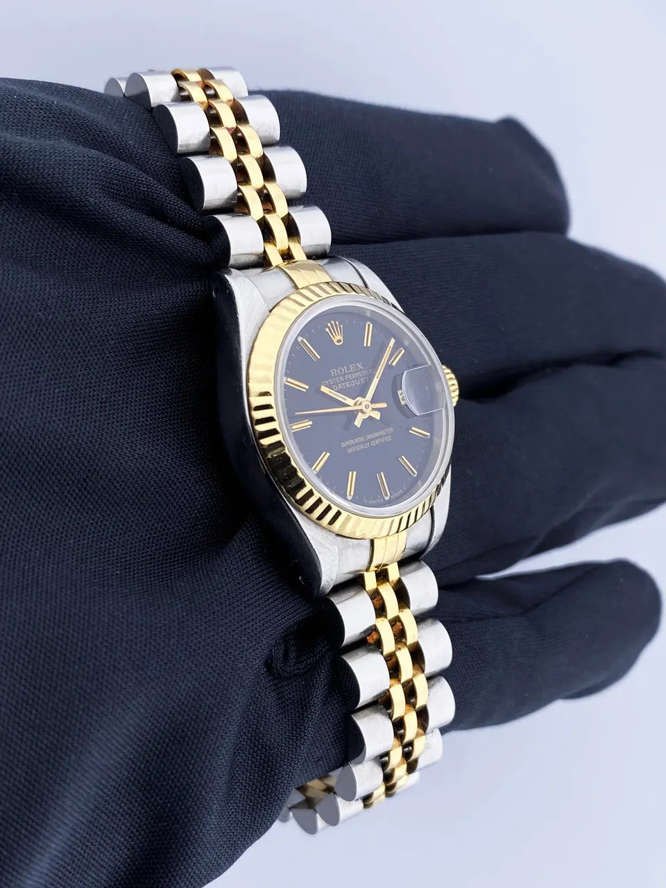 Rolex Datejust Two-Tone Black Dial - Hình 3