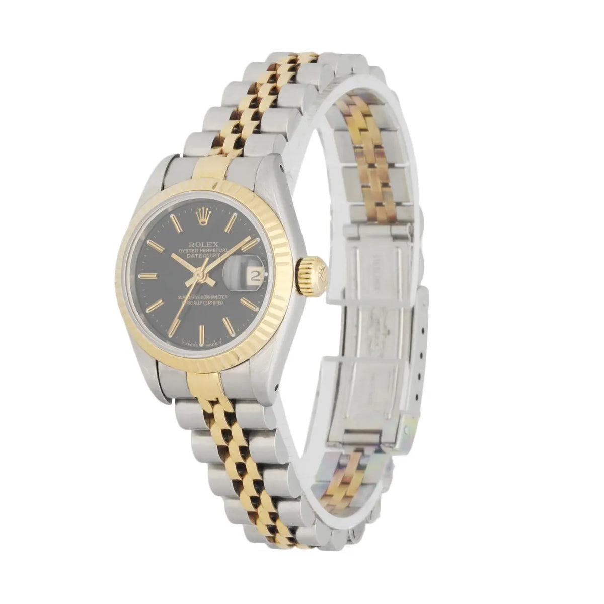 Rolex Datejust Two-Tone Black Dial - Hình 9