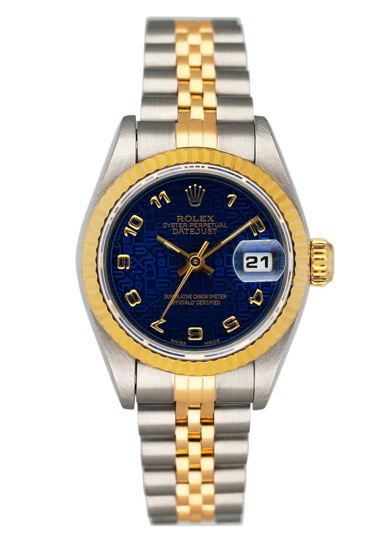 Rolex Blue Tapestry Datejust