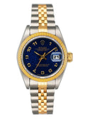Rolex Blue Tapestry Datejust