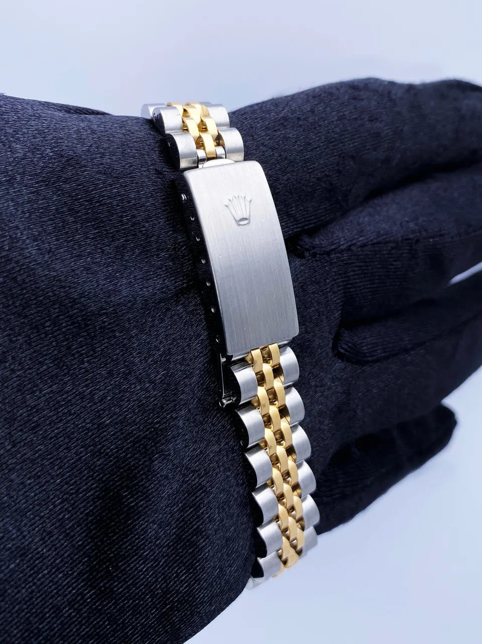 Rolex Blue Tapestry Datejust - Hình 6