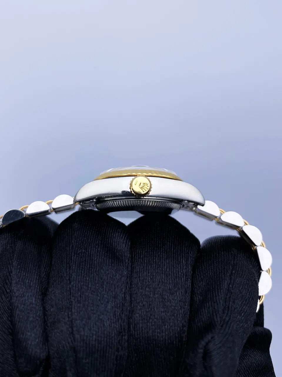 Rolex Blue Tapestry Datejust - Hình 4