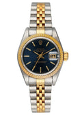 dial Rolex Datejust Blue Two-Tone
