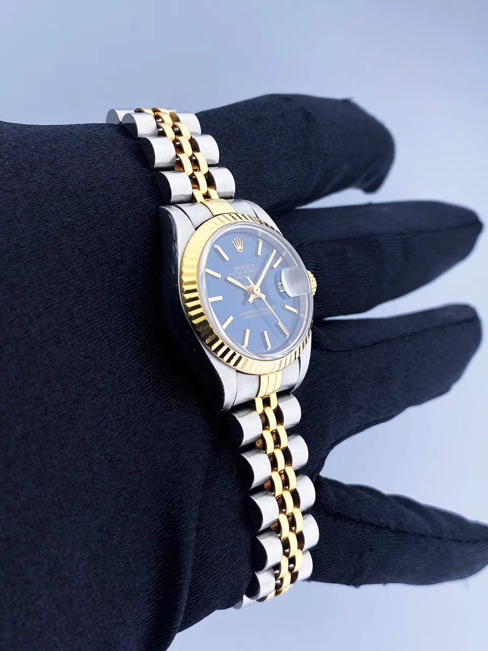 dial Rolex Datejust Blue Two-Tone - Hình 3