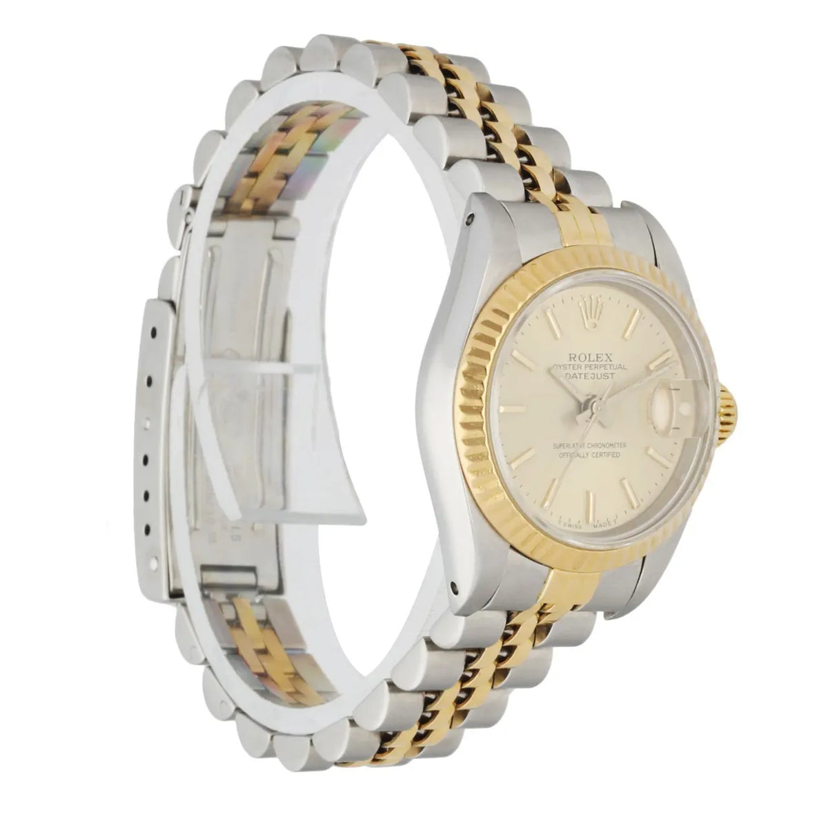 Rolex Two-Tone Champagne Stick Dial - Hình 3