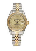 Rolex Two-Tone Champagne Stick Dial