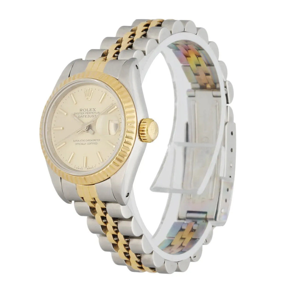 Rolex Two-Tone Champagne Stick Dial - Hình 2