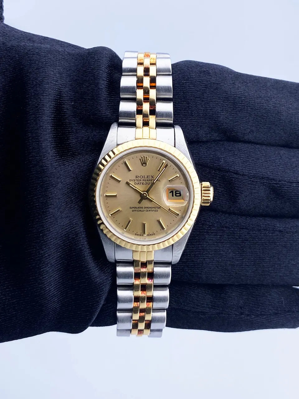 Rolex Two-Tone Salmon Dial - Hình 2
