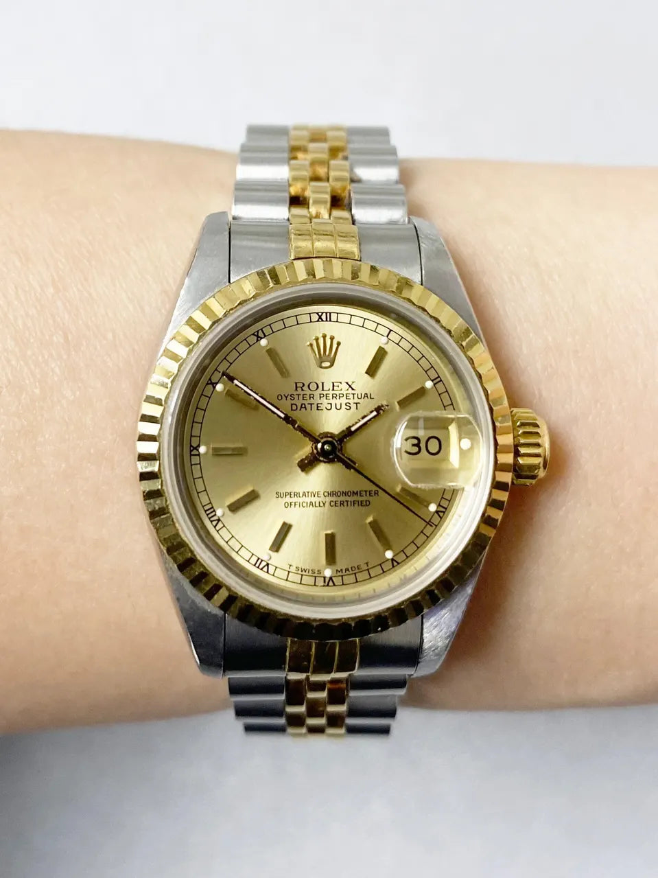 Rolex Datejust Yellow Gold Dial - Hình 8