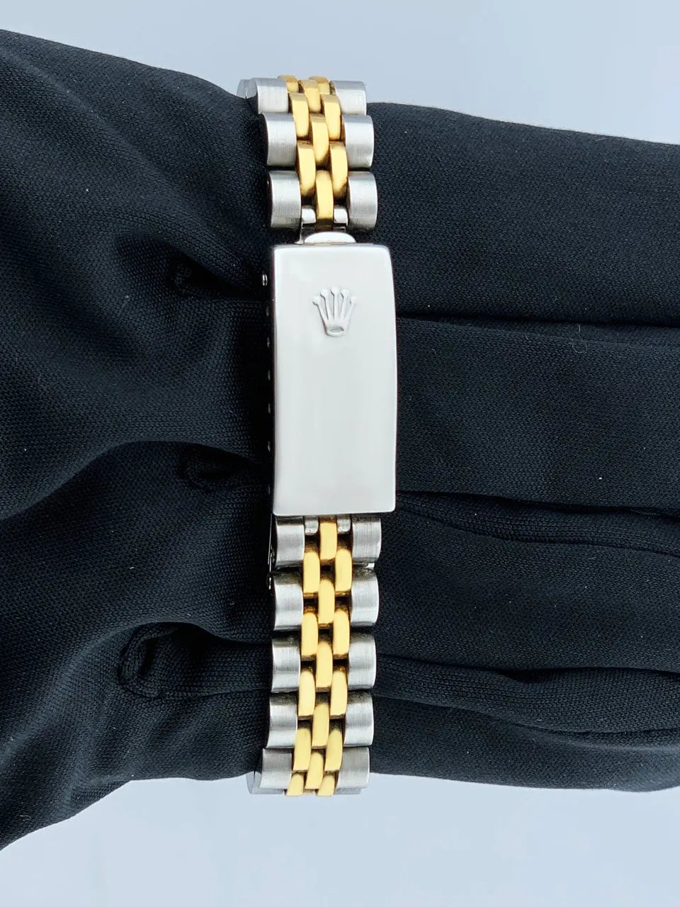 datejust dial Rolex Two-Tone Gold Champagne - Hình 6