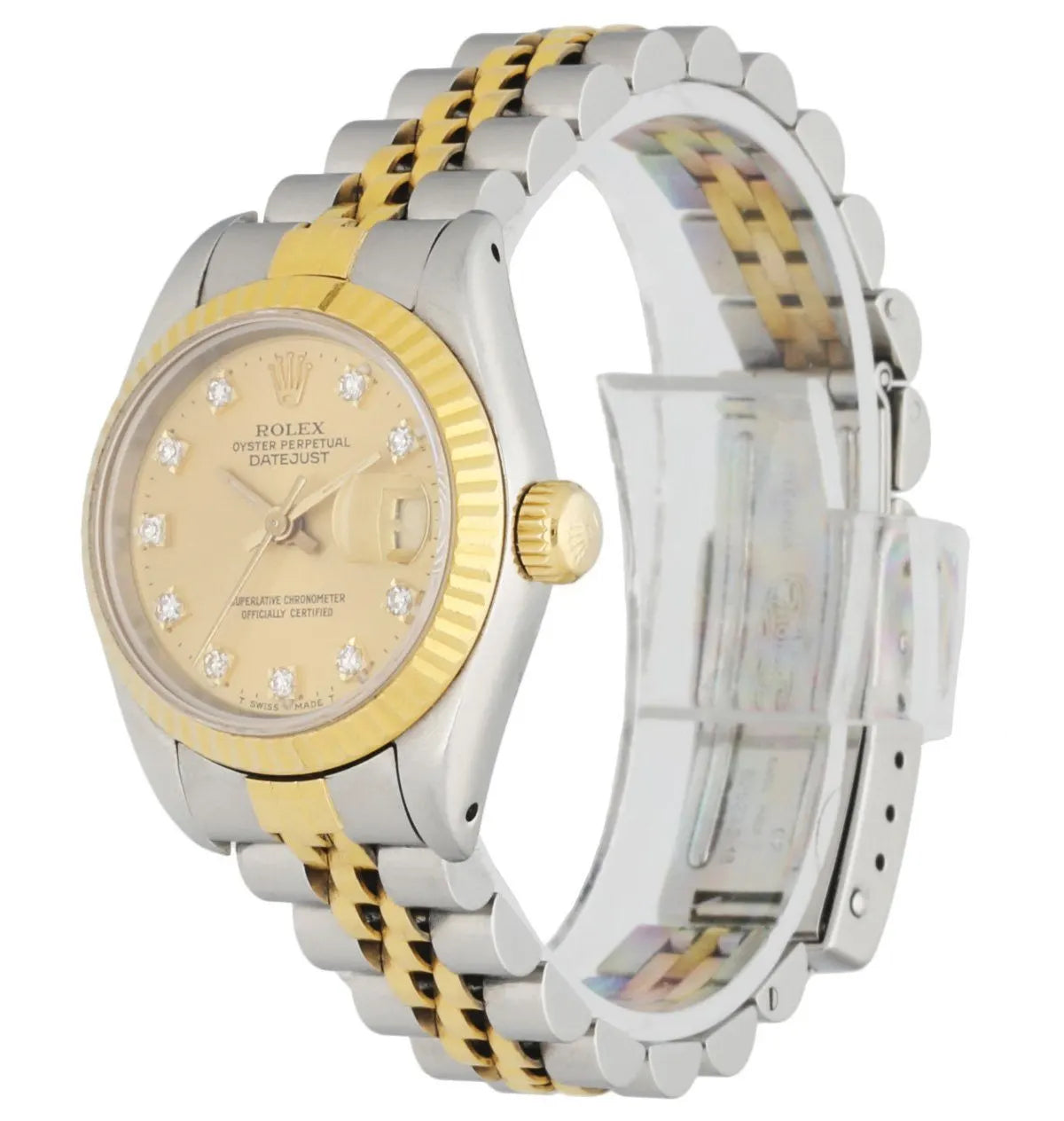 Rolex Champagne Diamond Dial - Hình 2