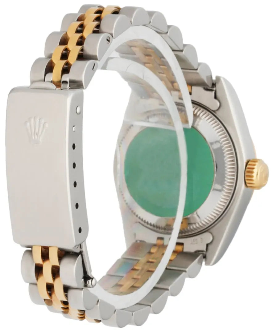 datejust Rolex Gold Champagne Diamond Dial - Hình 4