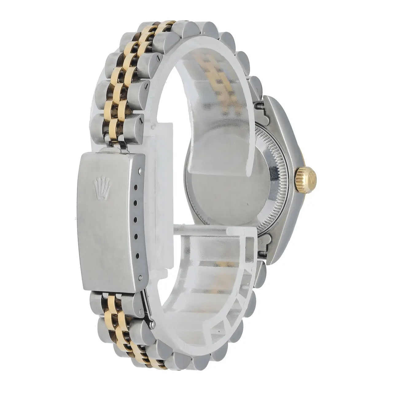 datejust Rolex Gold Diamond Champagne Dial - Hình 4