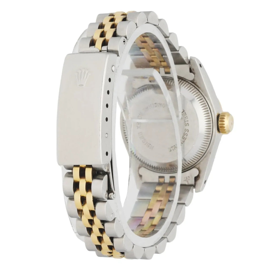 dial Rolex Champagne Diamond Datejust - Hình 4