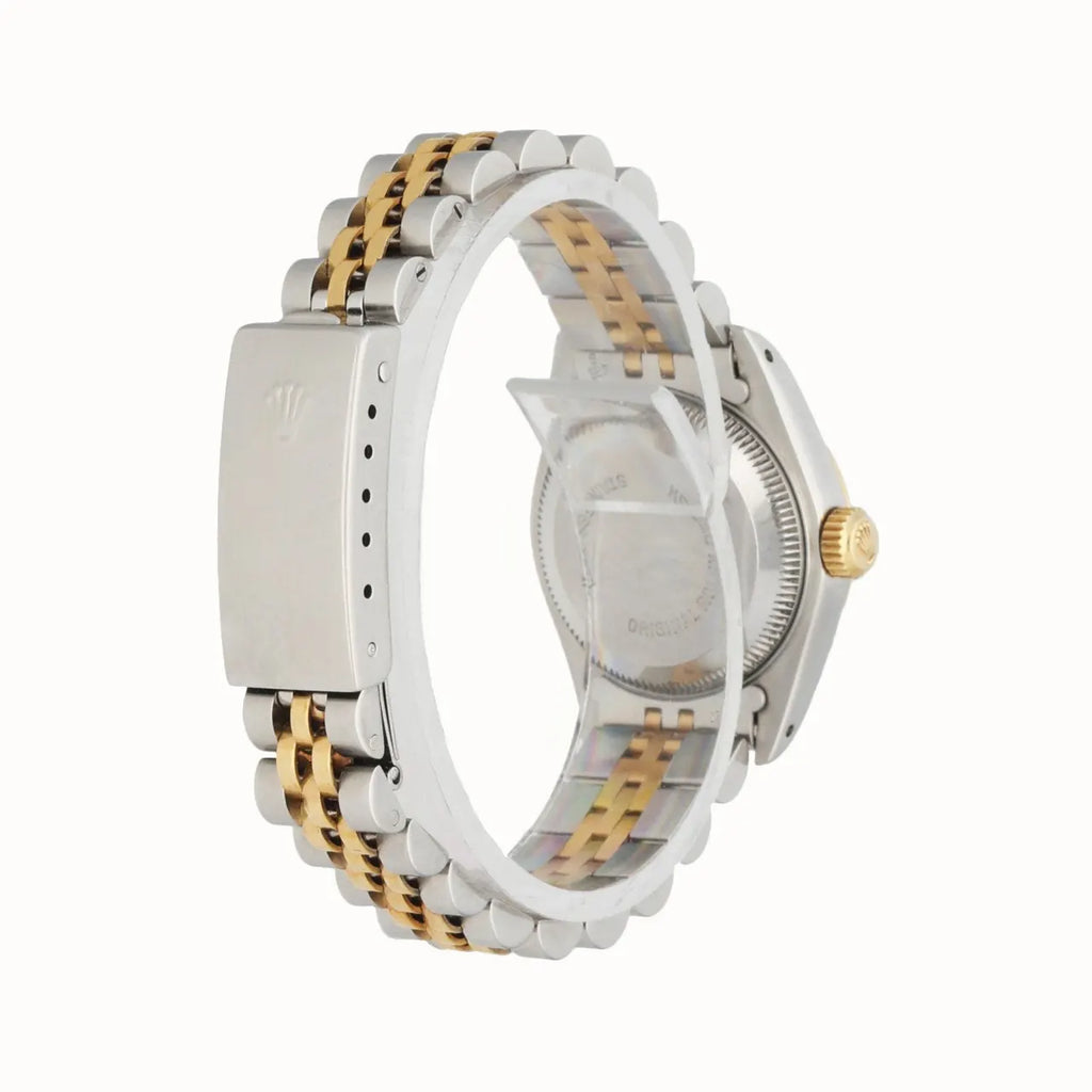 Rolex Two-Tone Diamond Champagne Ladies - Hình 4