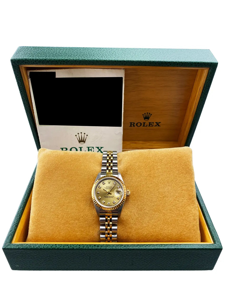 Rolex Gold Diamonds Two-Tone - Hình 2