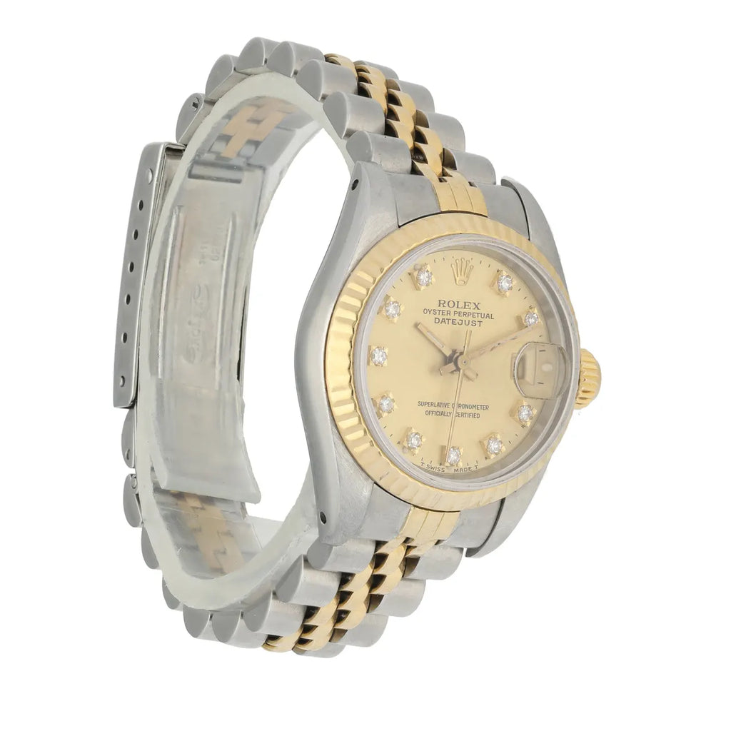 Rolex Gold Diamond Dial - Hình 4
