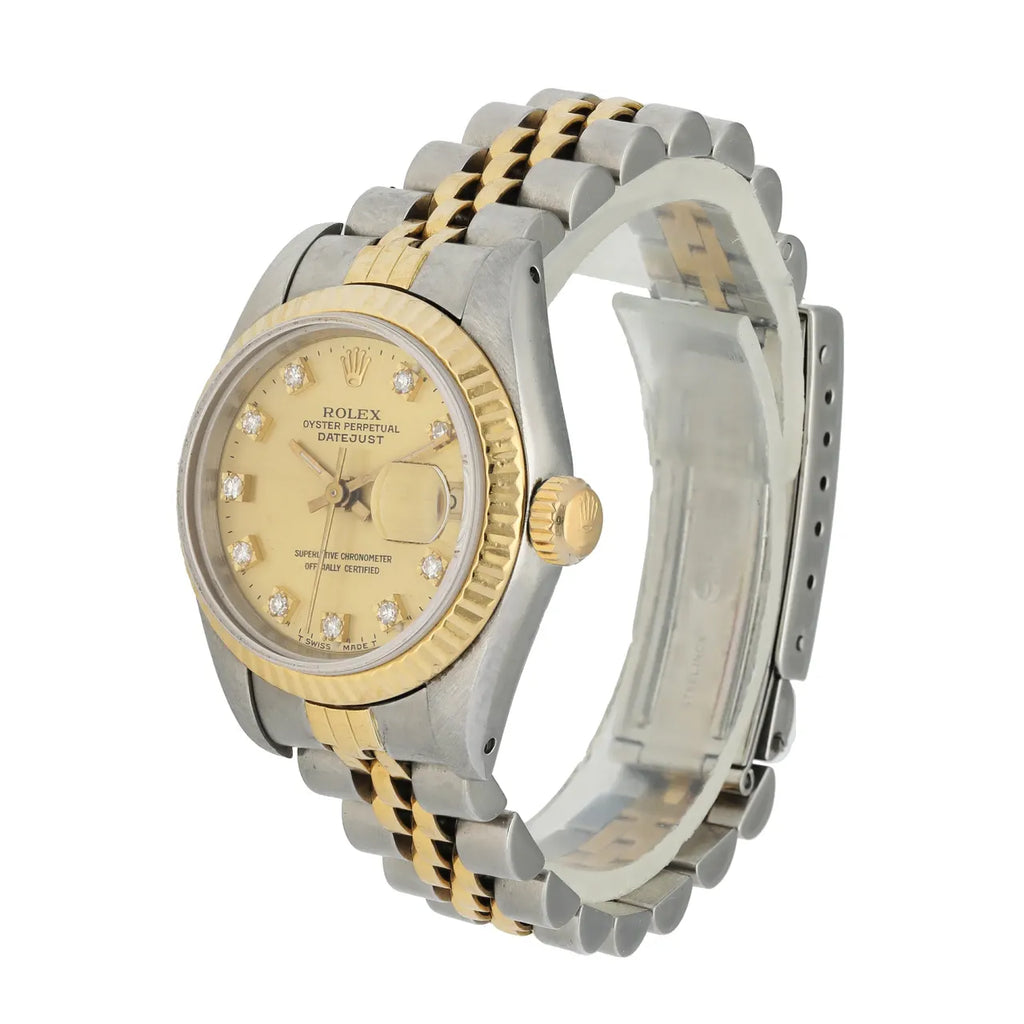 Rolex Gold Diamond Dial - Hình 3