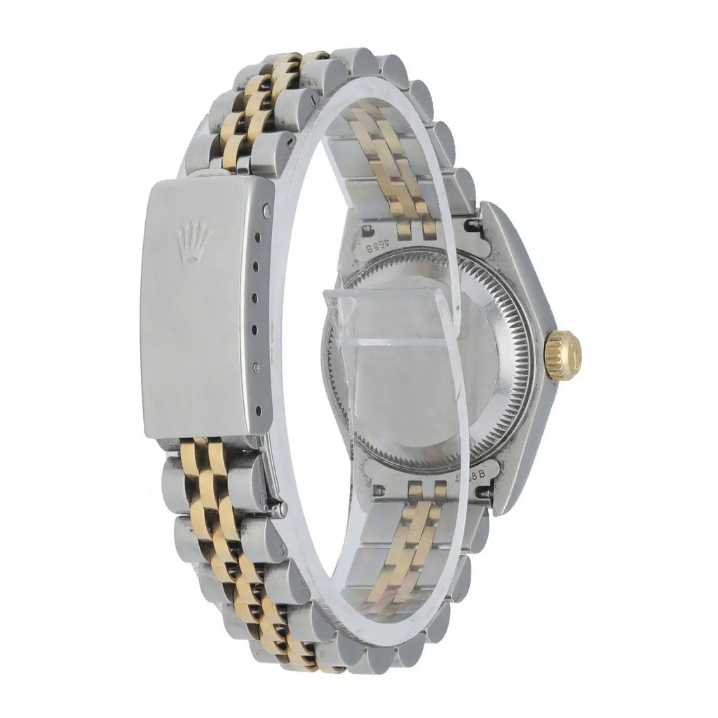 datejust Rolex Gold Diamond Ladies Watch - Hình 4