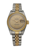Rolex Houndstooth Dial Two-Tone