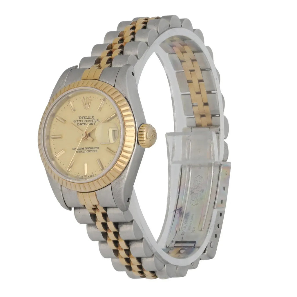 Rolex Two-Tone Champagne Dial gold - Hình 2