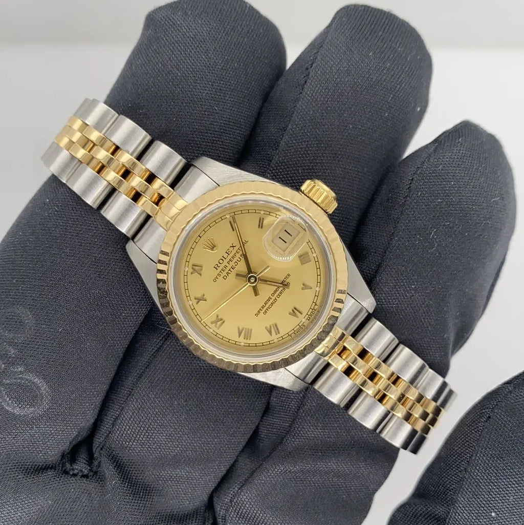 Rolex Two-Tone Gold Champagne - Hình 5